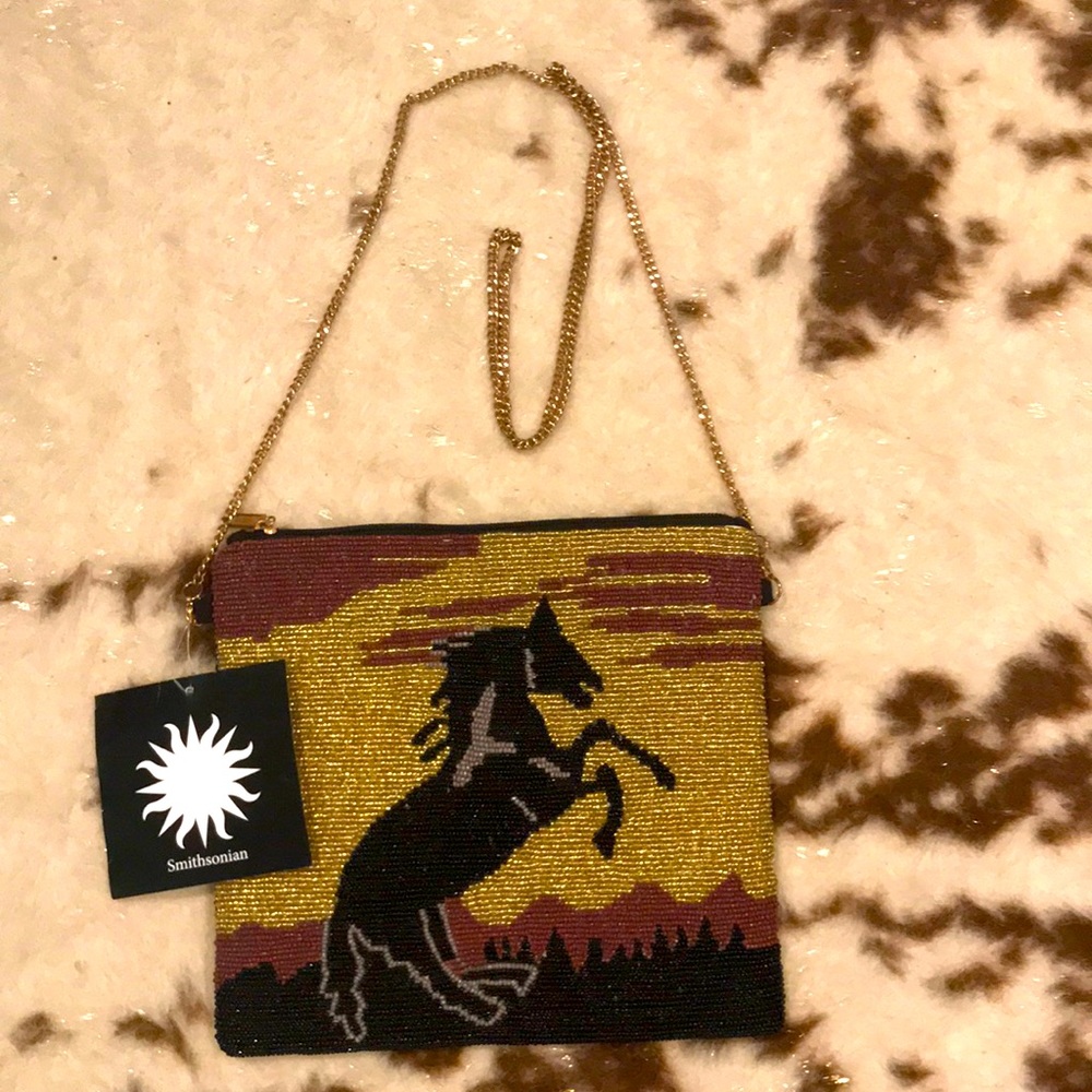 Beaded Horse Purse